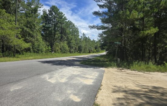 Your Corner lot on a Paved Road for just $500 Down